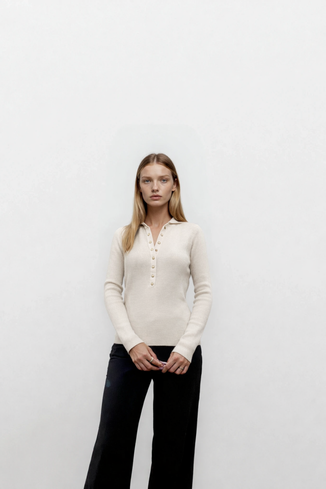 Triko Bluz Ekru - STD